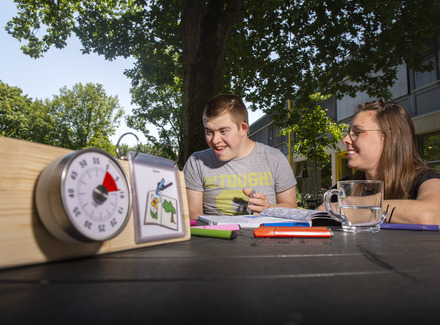 Ondersteunde communicatie voor mensen met downsyndroom